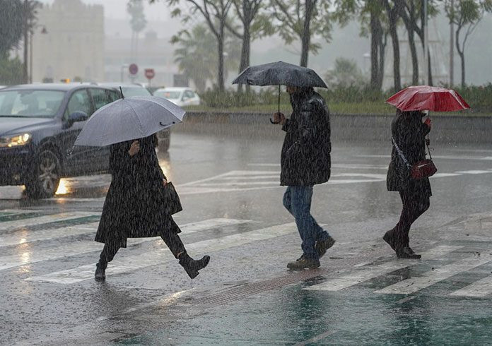 Regional Tiempo Lluvia Precipitaciones 696x490