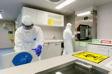 Europa press laboratorio quarentena seguridad biologica