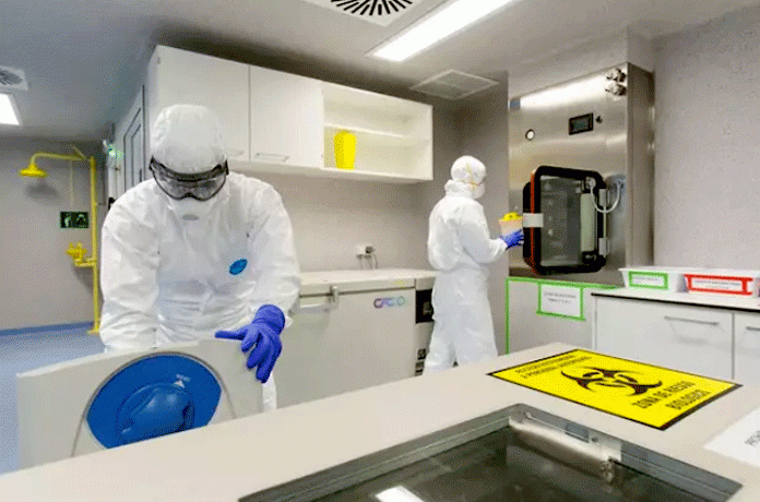 Europa press laboratorio quarentena seguridad biologica